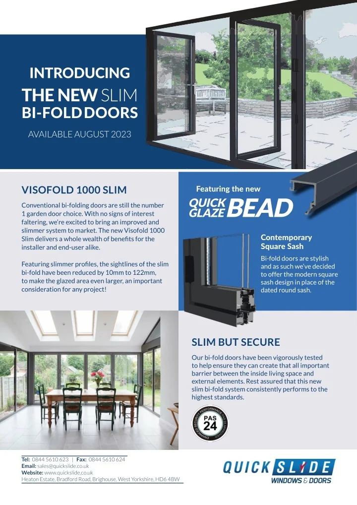 PPT - Explore Slim and Stylish Aluminium Bifold Doors by Quickslide ...