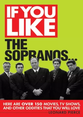 ⚡read❤ If You Like The Sopranos...: Here Are Over 150 Movies, TV Shows and Other