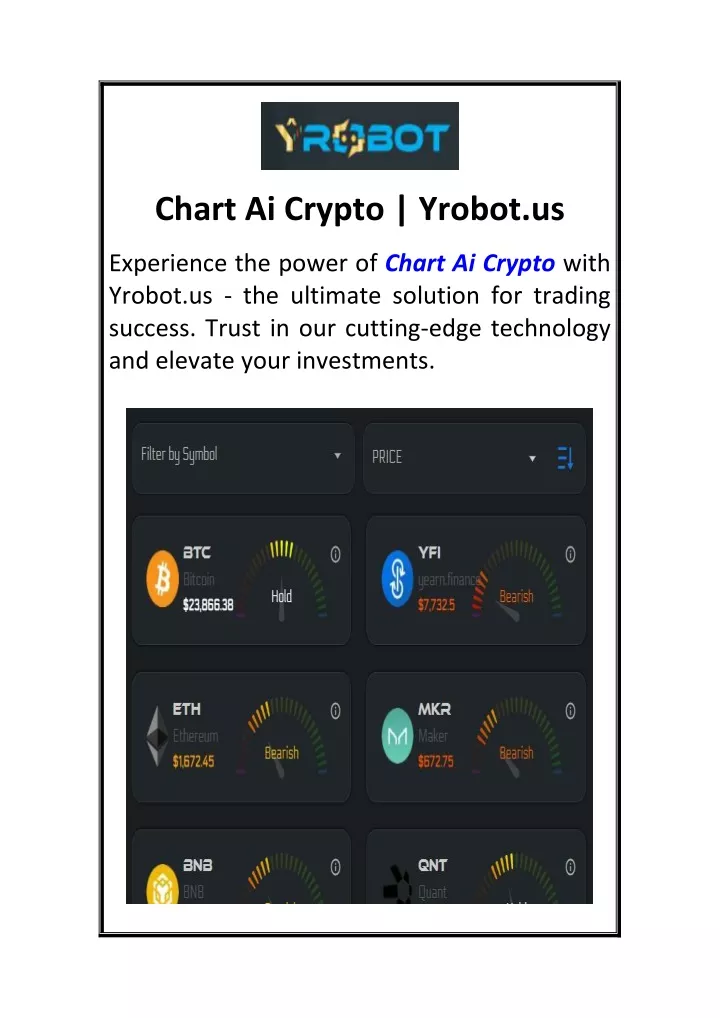 chart ai crypto yrobot us