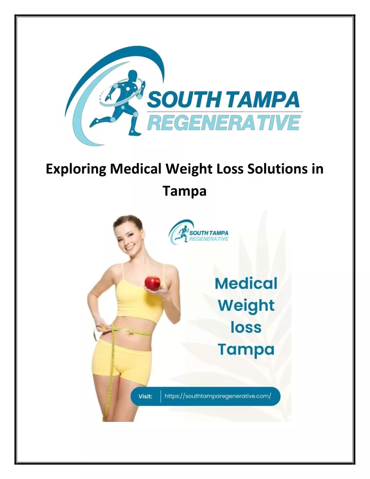 exploring medical weight loss solutions in tampa