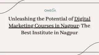 Digital marketing Courses in Nagpur - Omega Institute