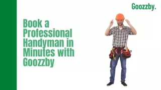 Book Local Handyman in Your Area in Greater London in UK