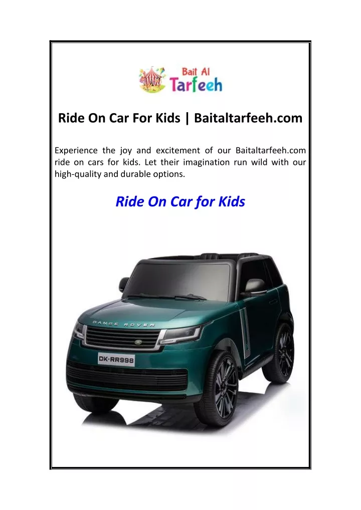 ride on car for kids baitaltarfeeh com