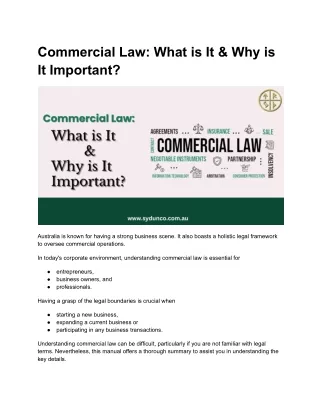 Commercial Law_ What is It & Why is It Important_.docx