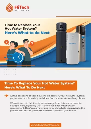 time to replace your hot water system here s what