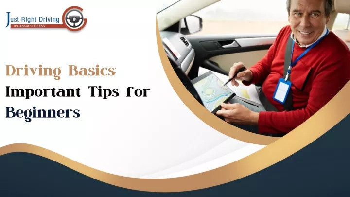 driving basics important tips for beginners