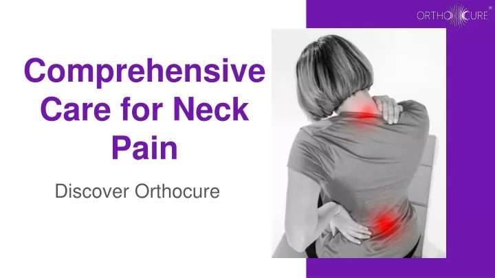 comprehensive care for neck pain