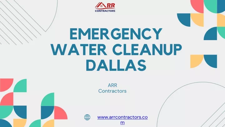 emergency water cleanup dallas