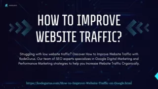 Now Increase Website Traffic Instantly 9056614126 SEO Services