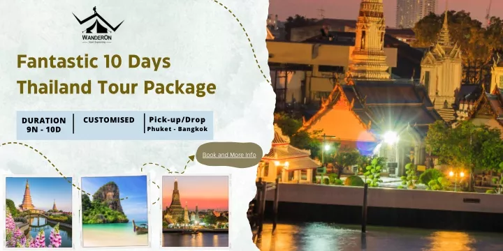 fantastic 10 days thailand tour package