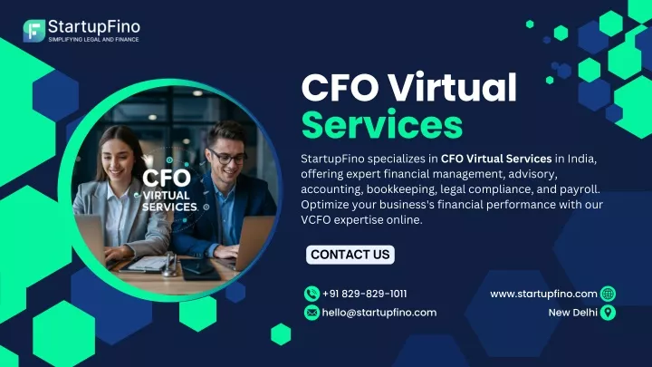 PPT - CFO Virtual Services Virtual CFO For Startups StartupFino ...