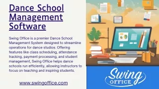 dance school management software