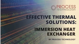 effective thermal solutions