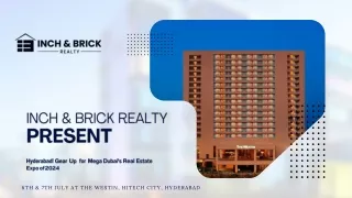 Second Edition of Inch & Brick Grand Dubai Expo in Hyderabad 2024 InchBrick