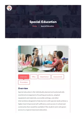 Special Education | Adhyayan Inclusive Learning Centre
