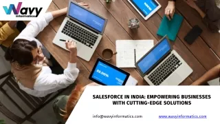 Salesforce in India: Empowering Businesses with Cutting-Edge Solutions