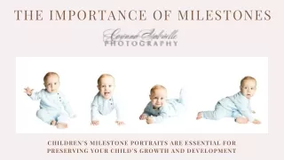 the importance of milestones