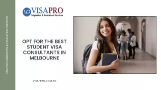 Opt for the Best Student Visa Consultants in Melbourne