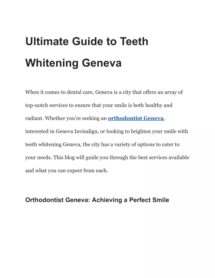 ultimate guide to teeth