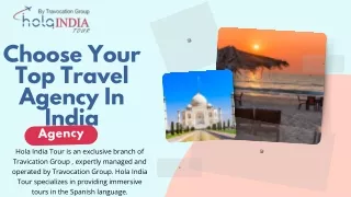 choose your top travel agency in india agency