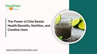 Chia Seeds in Water