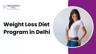 Weight Loss Diet Program in Delhi