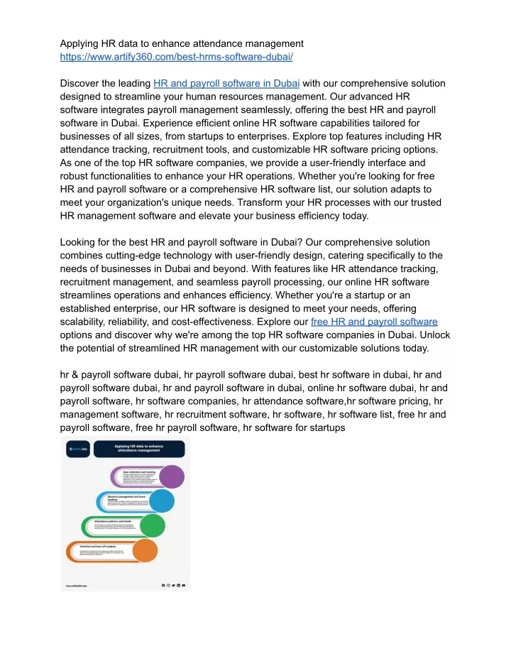 applying hr data to enhance attendance management