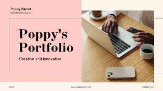 POPPY PARROT PORTFOLIO & BROCHURE