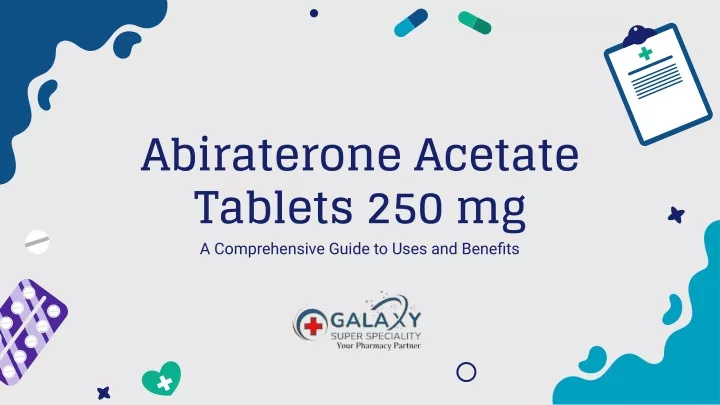 abiraterone acetate tablets