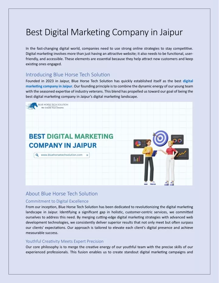 best digital marketing company in jaipur