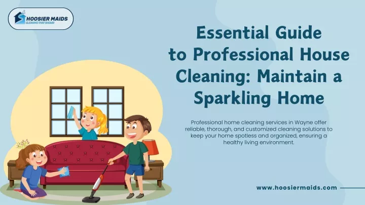 essential guide to professional house cleaning