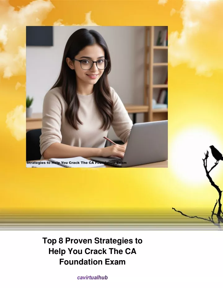 PPT - Top 8 Proven Strategies to Help You Crack The CA Foundation Exam ...