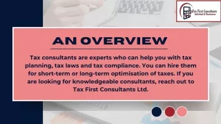 Experienced Tax Consultants| Modernised Accounting Firm Near You