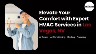 Elevate Your Comfort with Expert HVAC Services in Las Vegas, NV