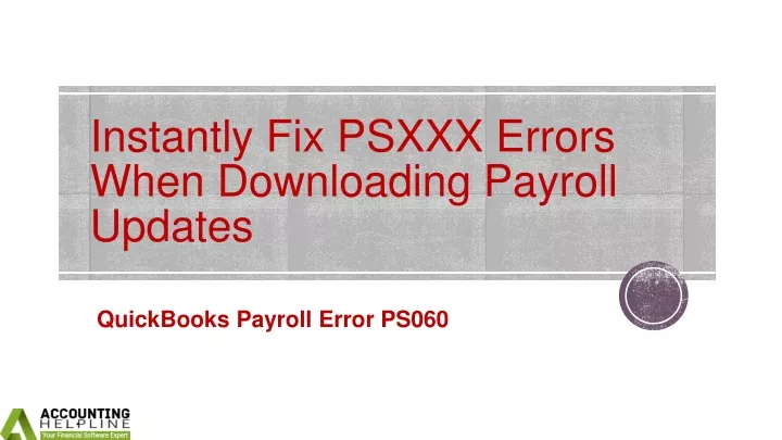 instantly fix psxxx errors when downloading payroll updates