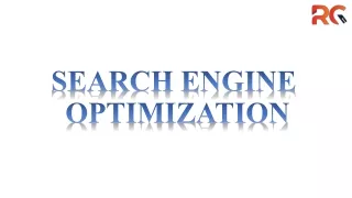 SEARCH ENGINE OPTIMZATION