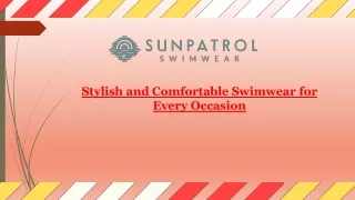 Stylish and Comfortable Swimwear for Every Occasion