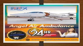 Hire Superior Air Ambulance Service in Patna with Reliable Medical Equipment