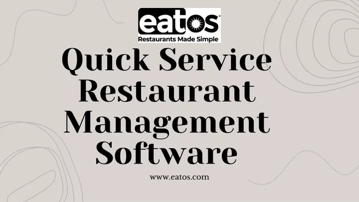 quick service restaurant management software