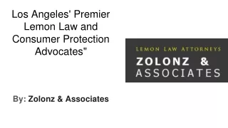 Lemon Law Firm