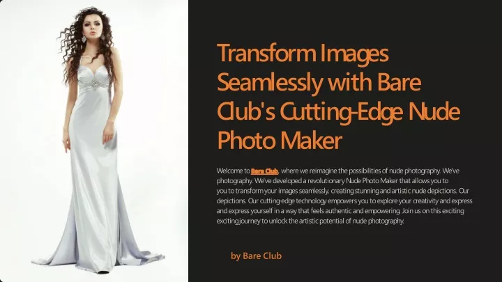 transform images seamlessly with bare club