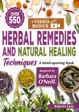 read❤ 550+ Herbal Remedies and Natural Healing Techniques Inspired by Barbara