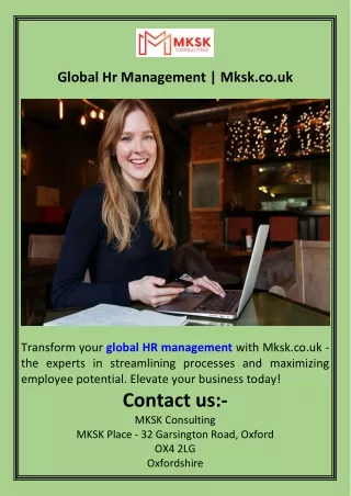 Global Hr Management  Mksk.co.uk