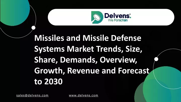 missiles and missile defense systems market