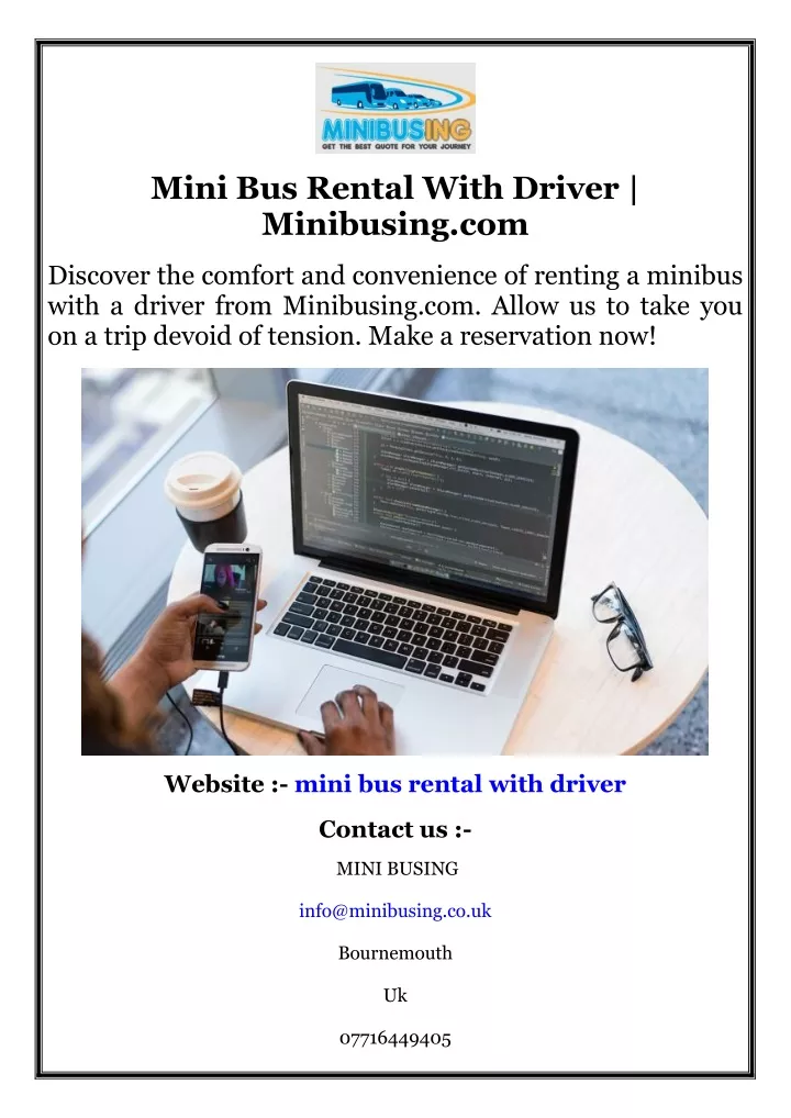 mini bus rental with driver minibusing com