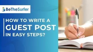 Easy Steps to Writing a Successful Guest Post