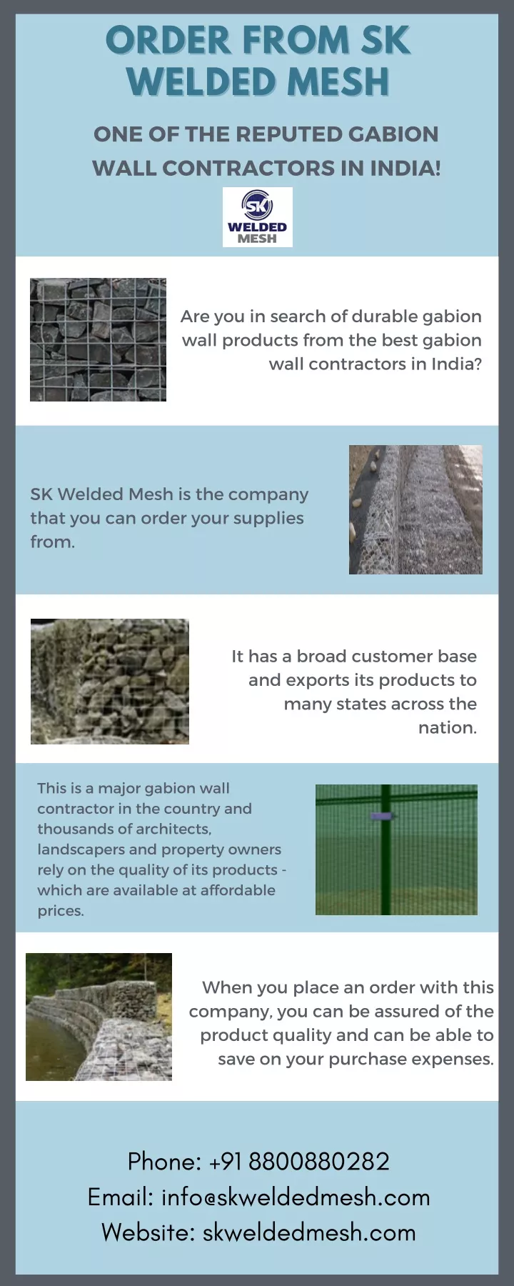 order from sk order from sk welded mesh welded