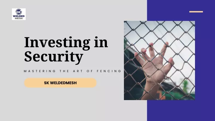 investing in security