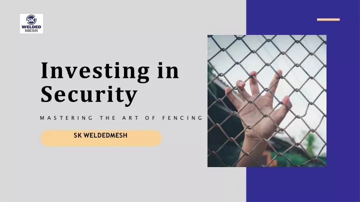 investing in security