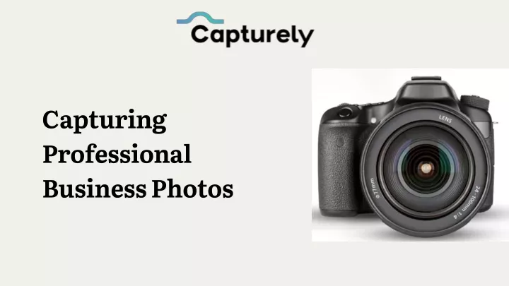 capturing professional business photos